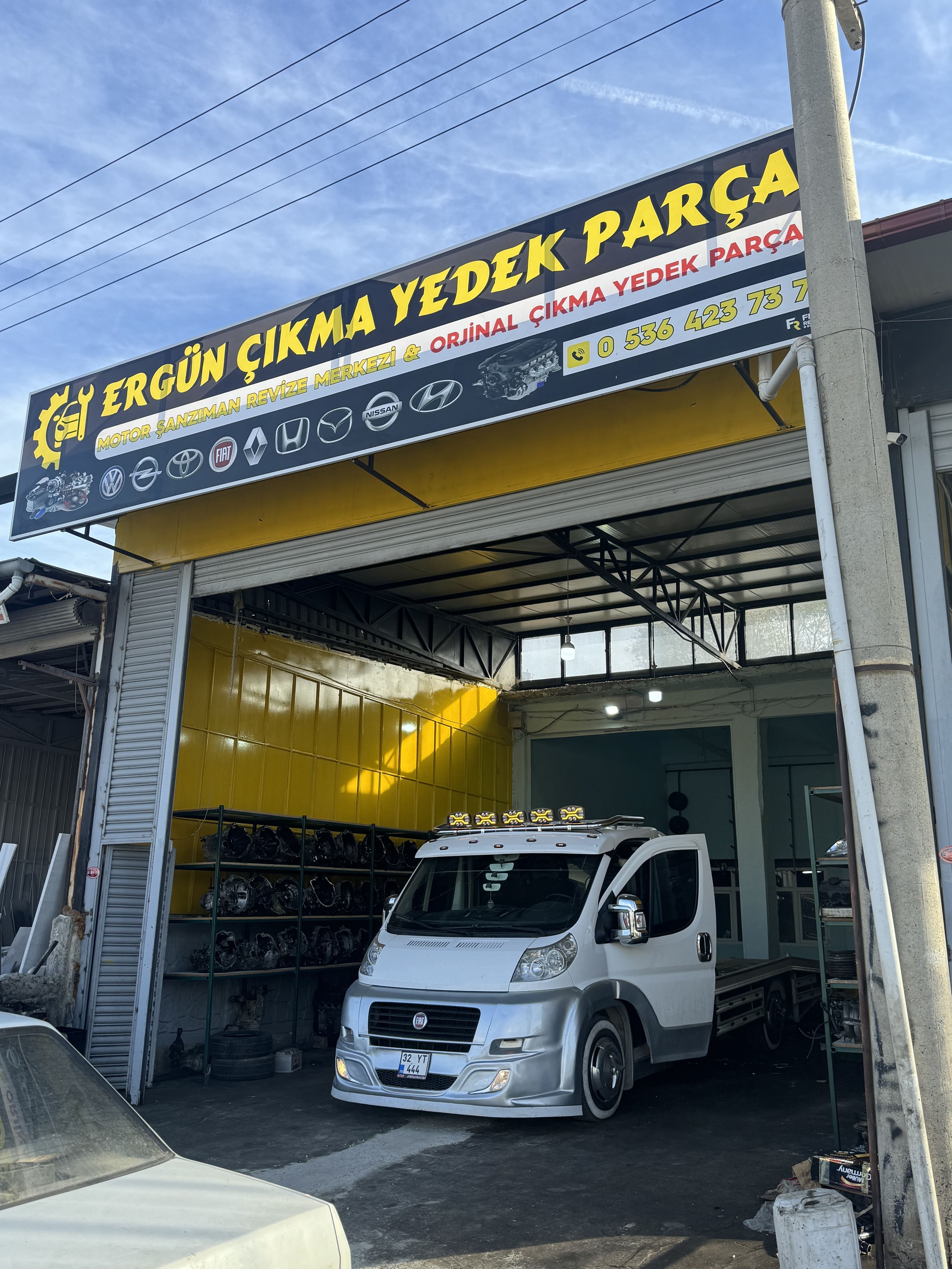 ERGÜN ÇIKMA YEDEK PARÇA ISPARTA