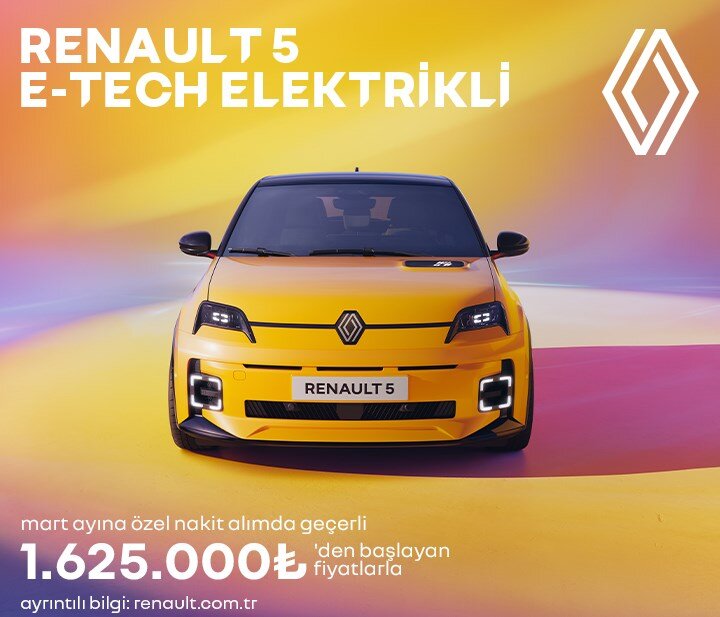 Renault5 #E-Tech #Elektrikli