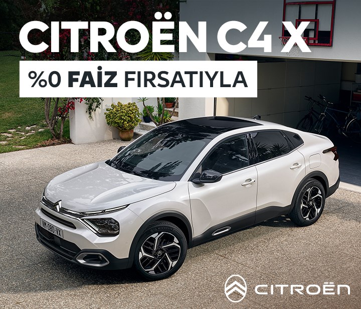 Advanced Comfort koltukları ve fastback silüeti ile öne çıkan Citroën C4 X, %0 faiz fırsatıyla