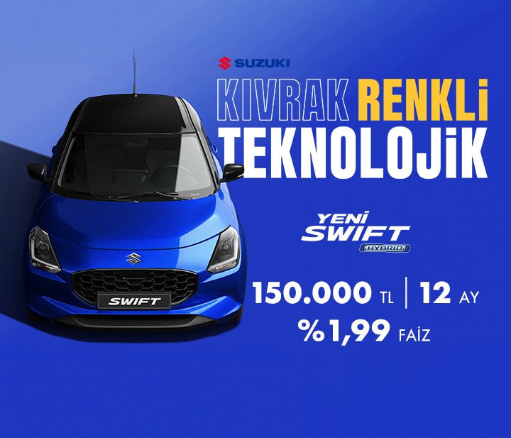 Yeni SUZUKI Swift Hibrit ile ŞİMDİ TANIŞIN!